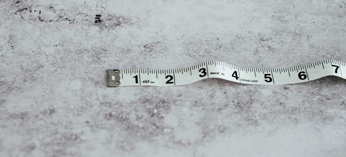 Instructions for determining the size of leather jackets.