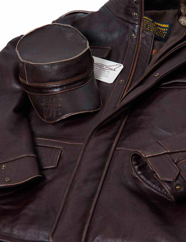 Men's cap and a jacket.