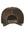 Mens Brown Leather Vintage Style Cap Back View