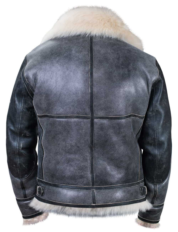 Bomberjacke aus toskanischem Lammfell Italienische Marine-Luftwaffe Art. 211