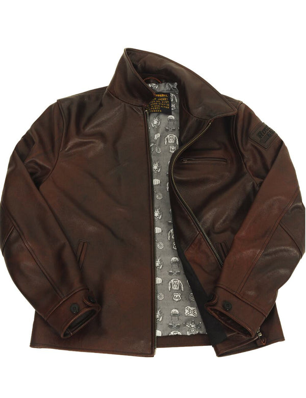 Chicago Route 66 Vintage Leather Jacket Art. 406
