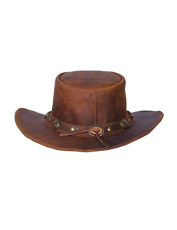 Ковбойская кожаная шляпа Wild West Art. 2164
