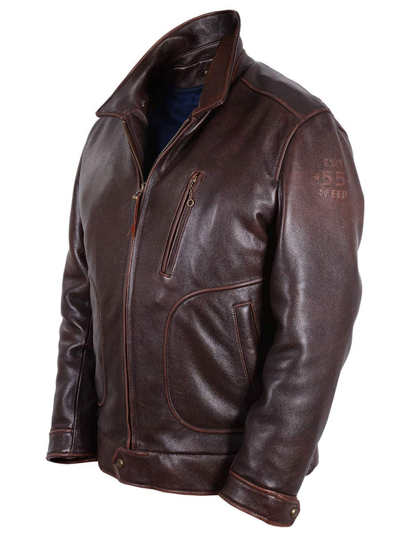 Ervin Baker 01 Vintage Leather Jacket Art. 701