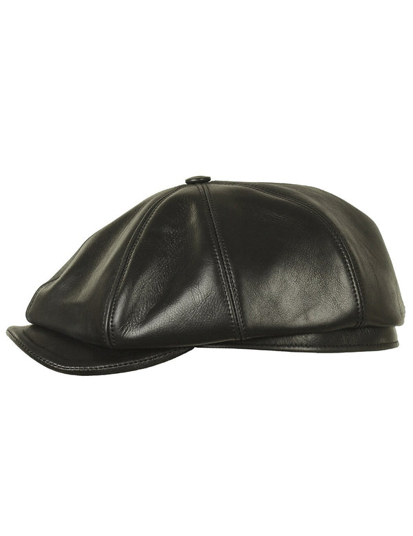 Gatsby Men's Leather Cap Art. 26