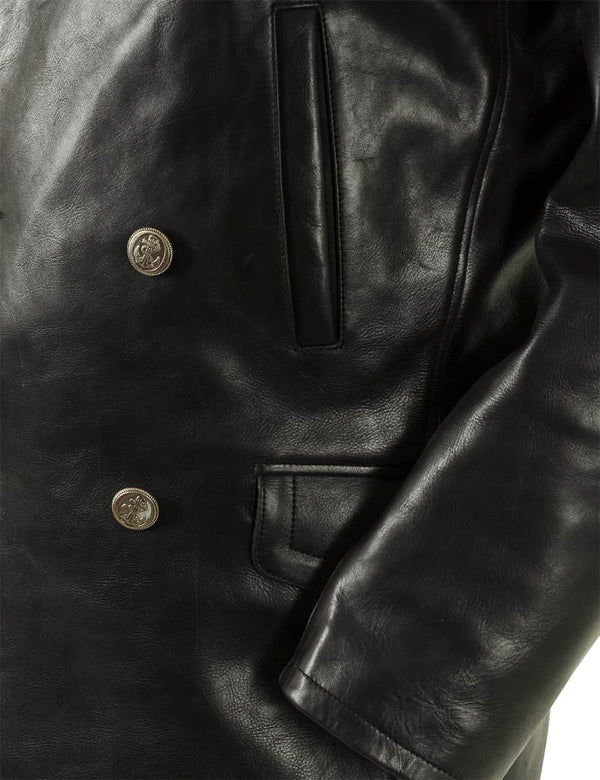 King Leather Pea coat Art. 132