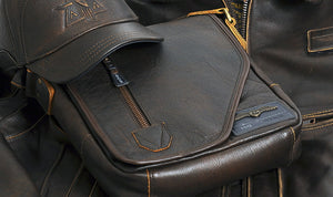 Collection of leather men's bags in the online store Vintage Leder