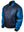 Men's dark blue leather jacket.