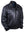Men's black leather jacket.