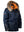 Men's dark blue parka.