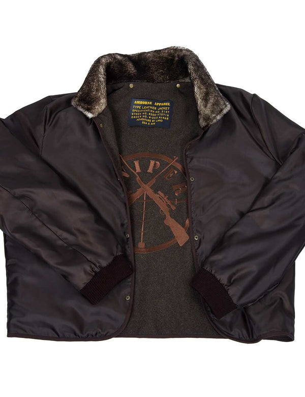 М65 Sniper Leather Jacket with liner Art. 553