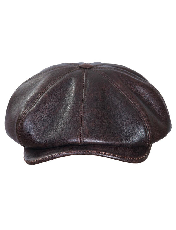 Gatsby Vintage Leather Cap Art. 23