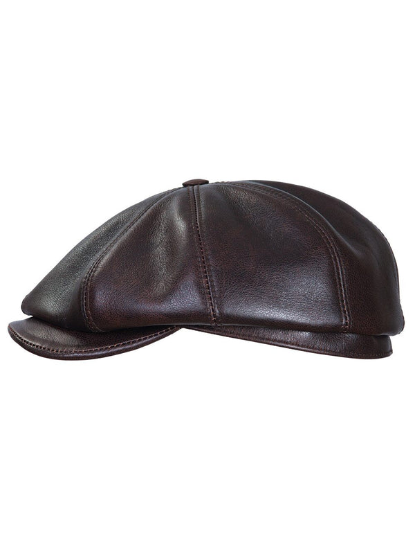 Gatsby Vintage Leather Cap Art. 23