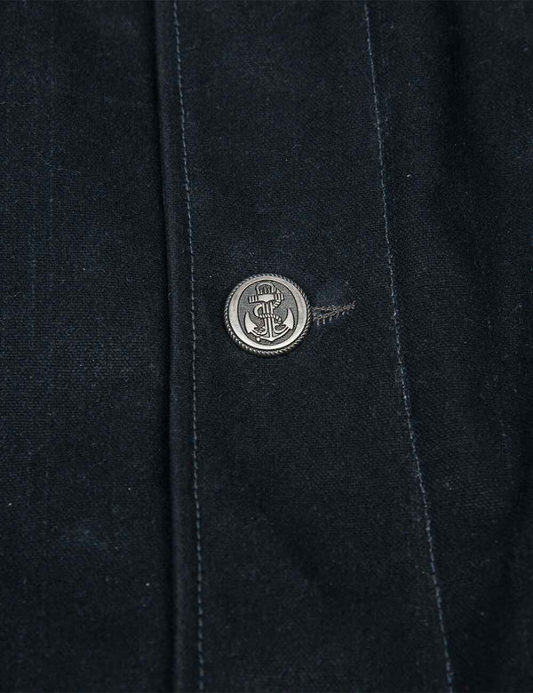 Men's N-1 Canvas Deck Jacket Art. 136 black in Vintage Leder online store 4