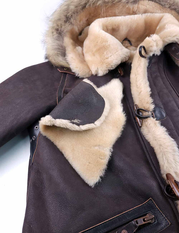 Leather and sheepskin samples