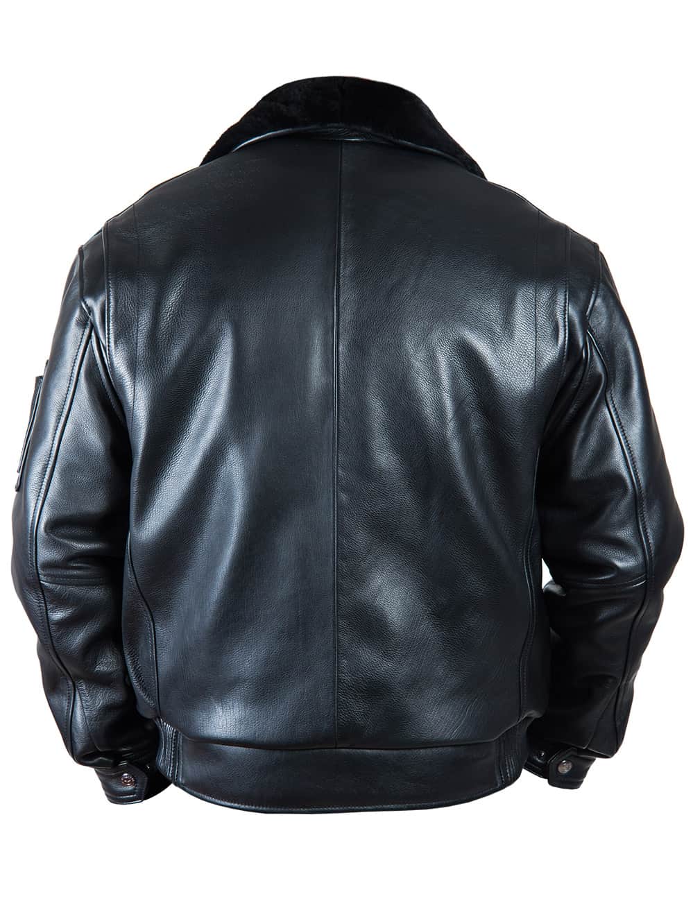 Top Gun Flight Leather Jacket black Art. 123 | Vintage Leder